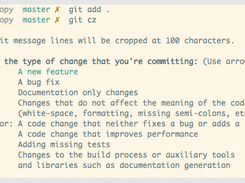 Commitizen for contributors Screenshot 1