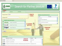 Search for Partner web Interface