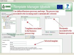 Mail Template Manager web user interface