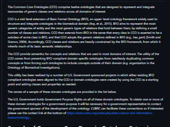 Common Core Ontologies Screenshot 1