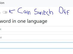 Switch on and off when you need.