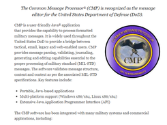 Common Message Processor (CMP) Screenshot 1