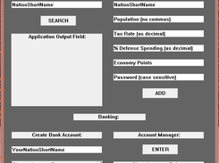 Screenshot #6: Completed Interface