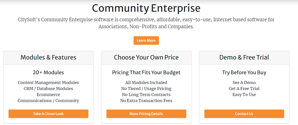 Community Enterprise Screenshot 1