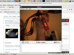 Webcam Showing USB