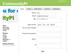 CommunityPi Screenshot 1