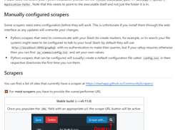 CommunityScrapers Screenshot 1