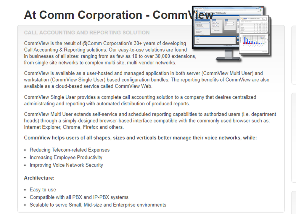 CommView Screenshot 1