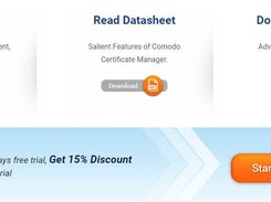 Comodo Certificate Manager Screenshot 1