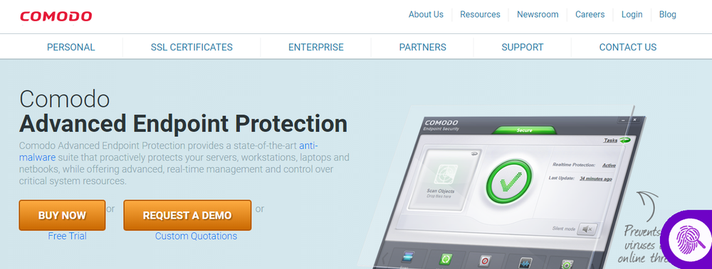 Comodo Endpoint Security Manager Screenshot 1