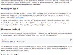 Companion notebooks for Deep Learning Screenshot 1