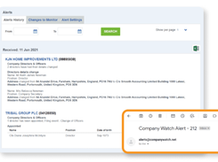 Company Watch Screenshot 1