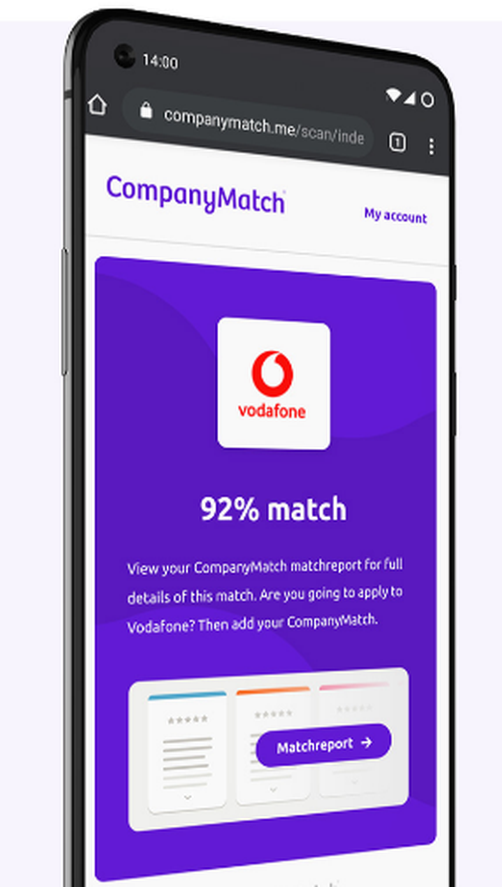 CompanyMatch Screenshot 1