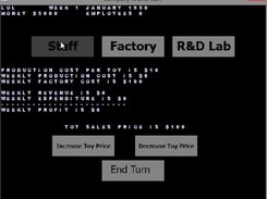 Company World Screen shot early development