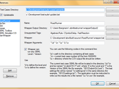 Preference Dialog for specifying Data and Simulators