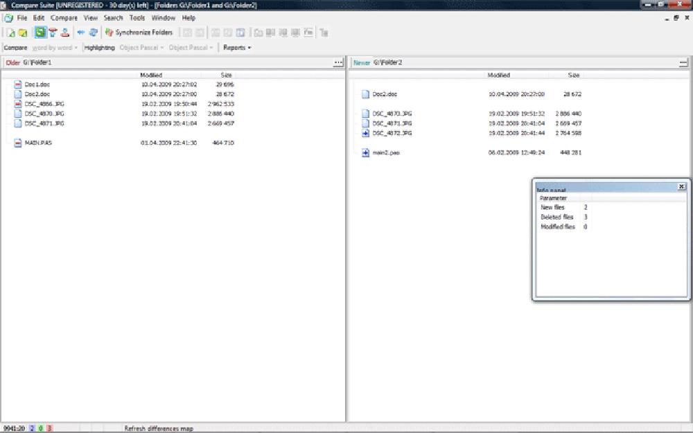 Compare Suite Screenshot 1