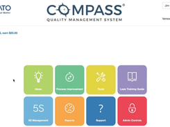 COMPASS Quality Management System Screenshot 1