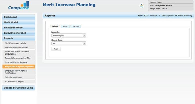 Compease Software Reports