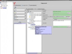 An example of logged Compiere-events within the CM