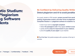 Compilatio Studium for students 