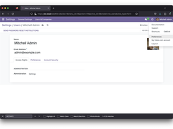 Odoo ERP CRM System For Local Intranets Screenshot 4