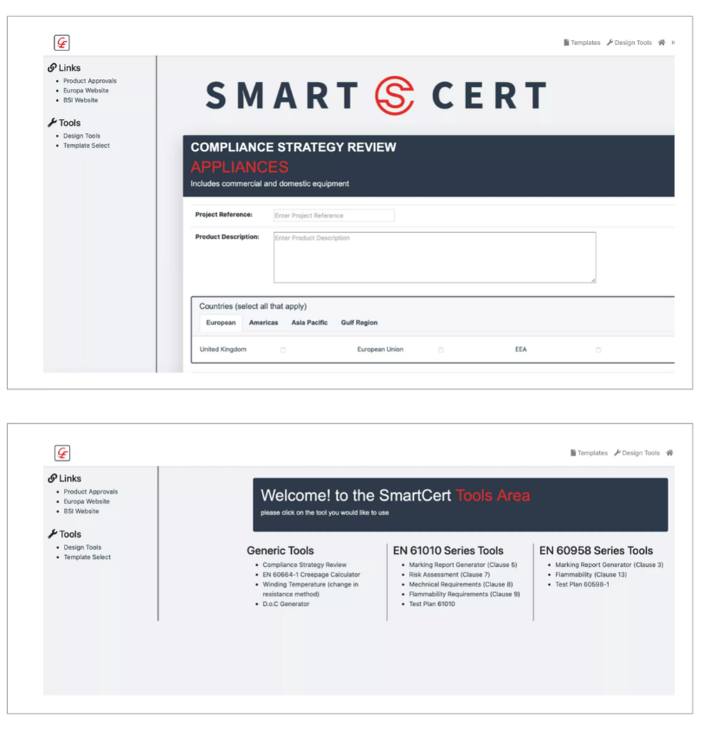 Comply Express SmartCert Screenshot 1