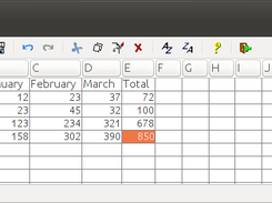 A simple spreadsheet app (Ubuntu Linux, OpenJDK)