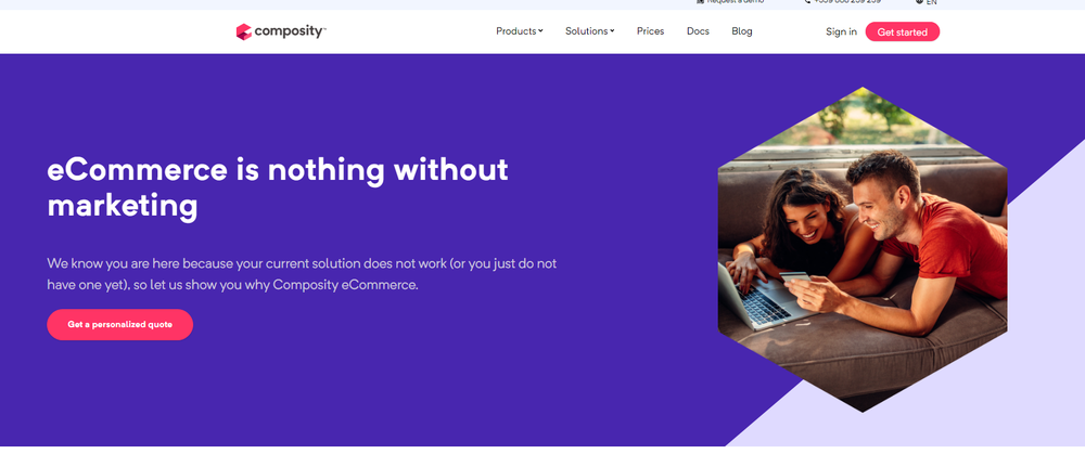 Composity eCommerce Screenshot 1