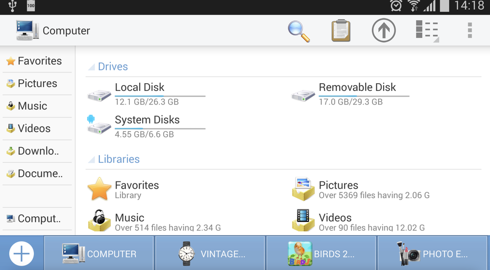 Computer File Explorer Screenshot 1