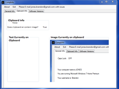 ComputerInformer Clipboard Tab