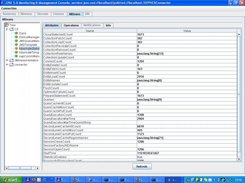 JMX Management Console (JDK JConsole view)