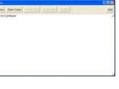 Main Conalyzer interface