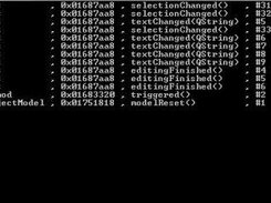 Signal spy output