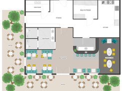 Restaurant Patio Plan