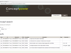 Search for a concept