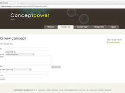 Create new concept
