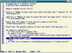 Single-stepping a coNCePTuaL program