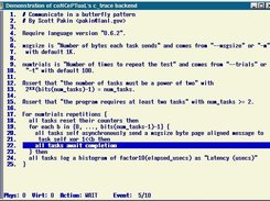 Single-stepping a coNCePTuaL program