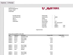 Concur Expense E-Receipts