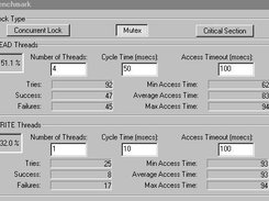 benchmark: "Mutex" as a locking mechanism...