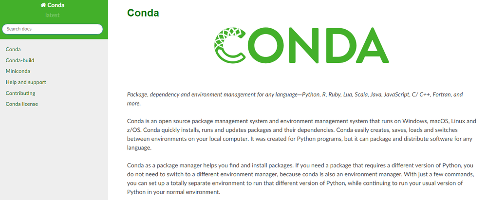 Conda Screenshot 1