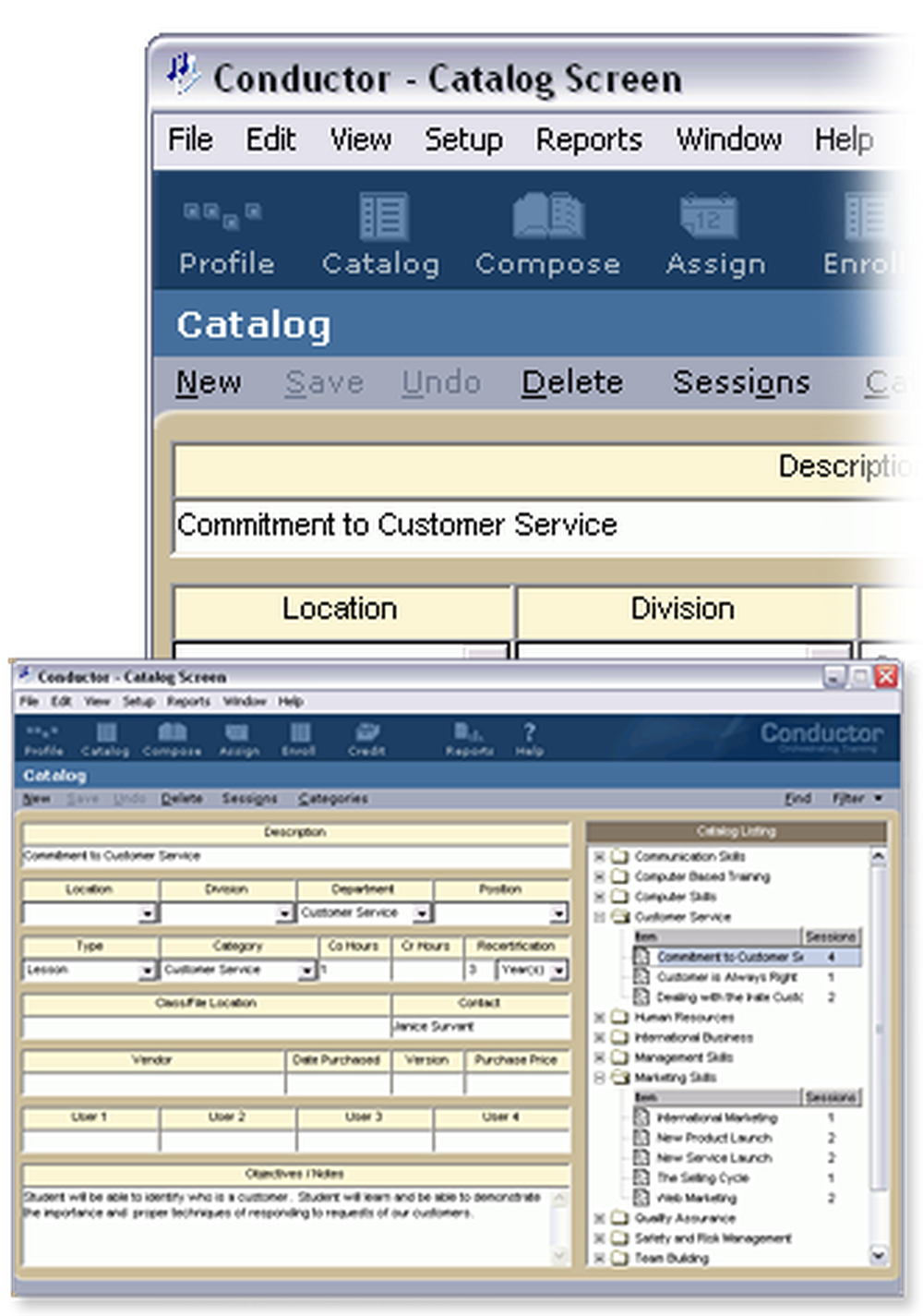 Conductor Orchestration Training Screenshot 1