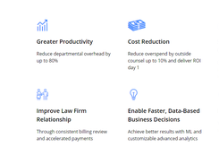 Conduent Legal Invoice Analytics Screenshot 1