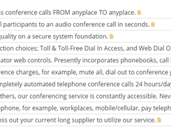 ConferenceCaller.com Screenshot 3