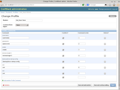 Profile and its commands