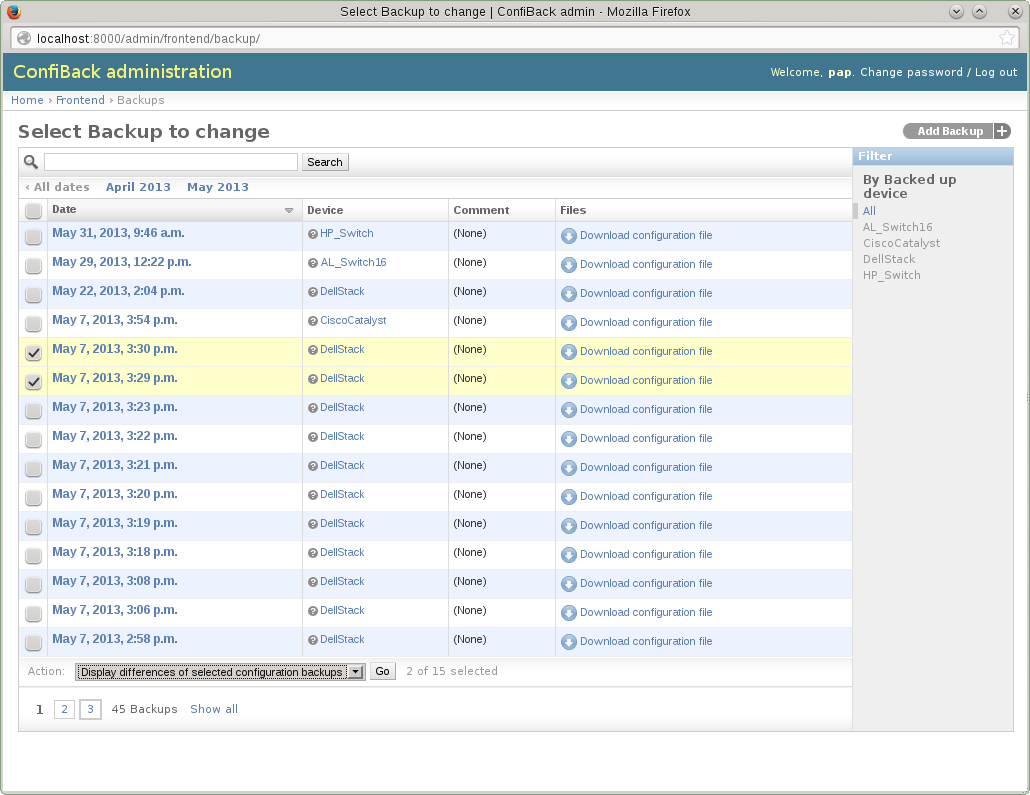 Download configuration. About:config в андроид. Configure components to Backup URBACKUP. «Configure components to Backup».