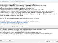 Equalizer APO issues solver Screenshot 1