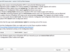 Equalizer APO issues solver Screenshot 2