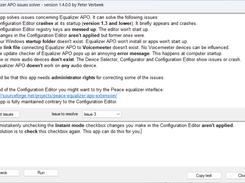 Equalizer APO issues solver Screenshot 3