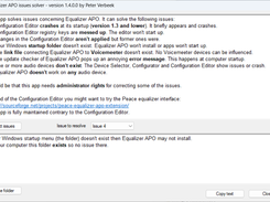 Equalizer APO issues solver Screenshot 4
